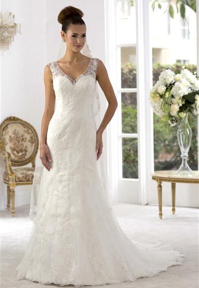 AT4638-Lace Wedding Dress