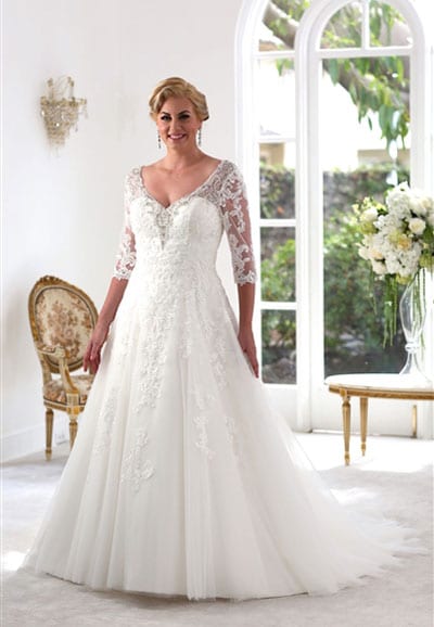 PLUS SIZE WEDDING DRESSES Auckland Marilyn s Bridal