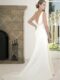 Sleek wedding gown PA9261Back