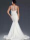 JX080-Back-Lace gown with a sheer back