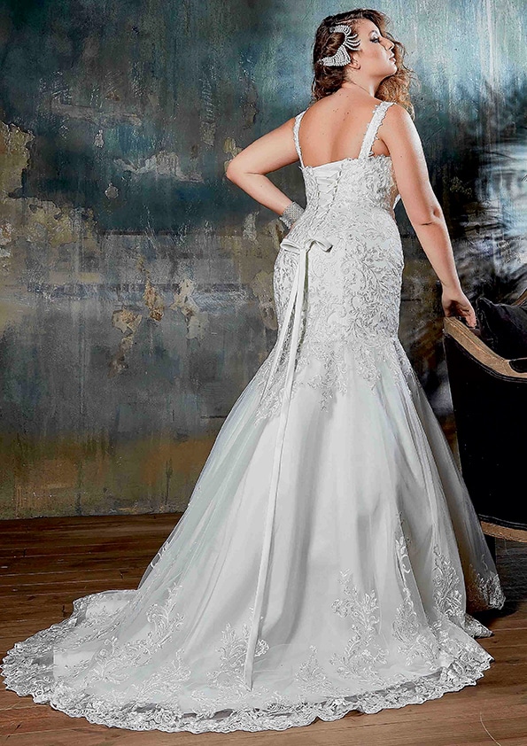 Plus-size-corset-back-wedding-gown-VW8783X-Back