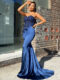 Ball Gown JX4004-Teal