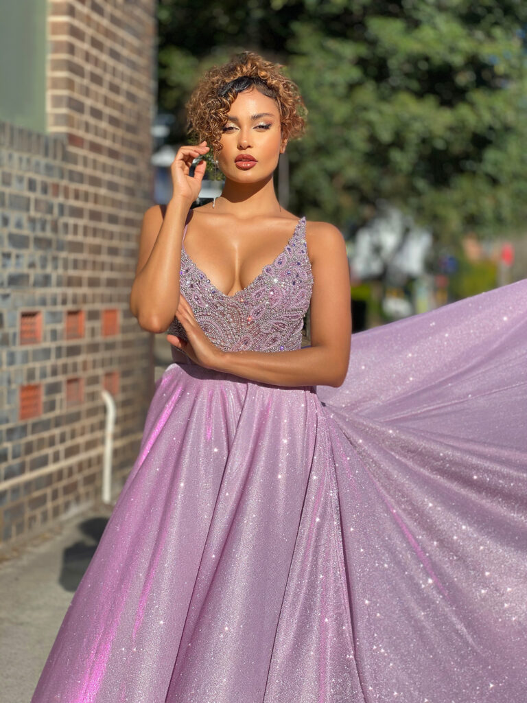 Ball Gown JX4040-Lilac-Close-Up-