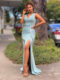 Ball gown JX4047-Sage