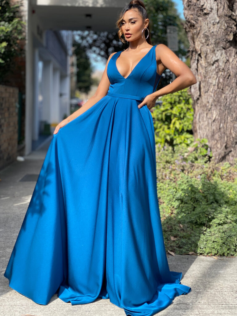 Ball-Gown JX4055-Teal
