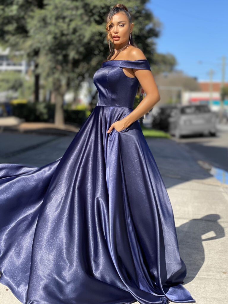 Ball Gown JX4070-Navy