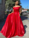 Ball Gown JX4070-Red