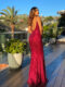 Ball Gown JX5068-Wine-Back