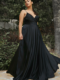 Bridesmaid dress C5847-Black