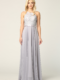 Bridesmaid dress T6123_silver