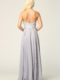 Bridesmaid dress T6123_silver_back