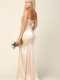 Bridesmaid dress T9043-Champagne-Back