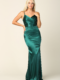 Bridesmaid dress T9043-Hunter-Green