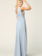 Bridesmaid dress T9233-Dust Blue-back