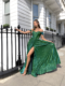 Ball gown JP127 Emerald