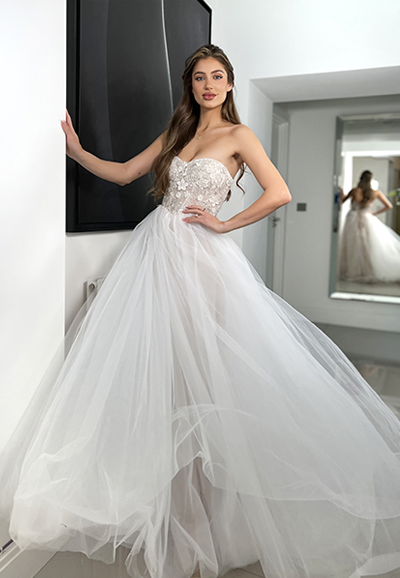 JX6006 ball gown feature
