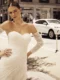 Jackie Wedding Dress 15006 front close up