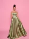 NP168 Soft Sage Ball Gown front