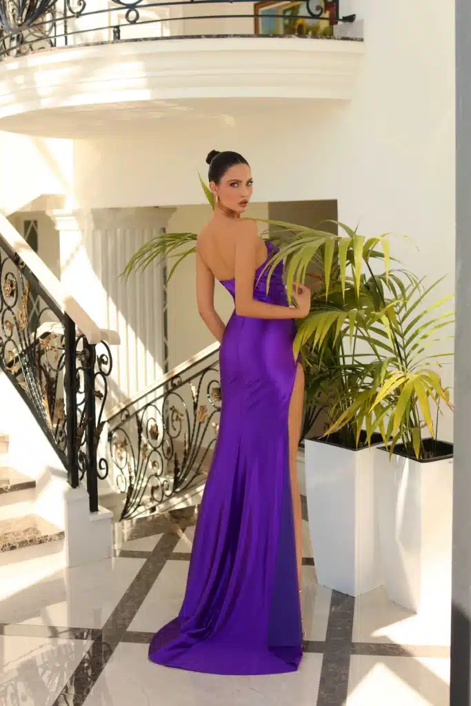 Ball Gown NC1015 PURPLE back