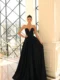 Ball Gown NC1075 BLACK front