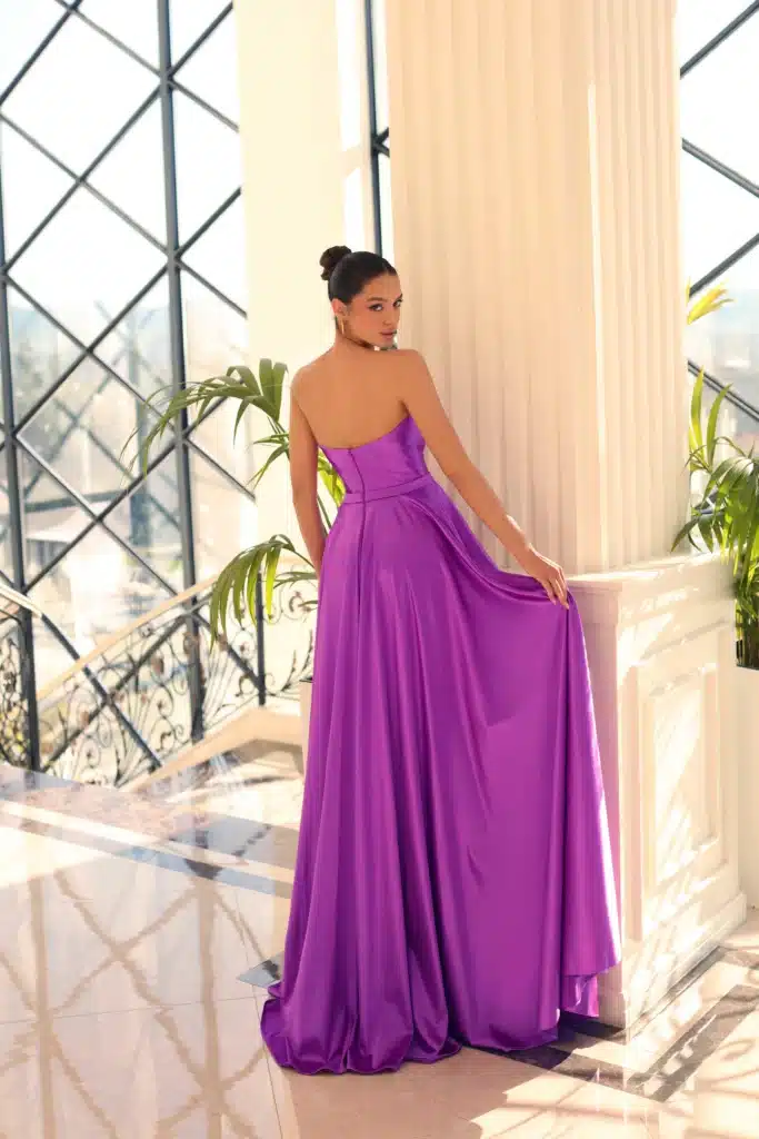 Ball Gown NC1075 MAGENTA back