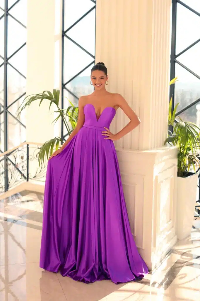 Ball Gown NC1075 MAGENTA front