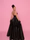Ball gown NP157 Black back