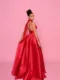 Ball gown NP157 Red back