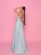 Ball gown NP176 Baby Blue back