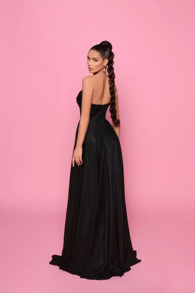 Ball gown NP176 Black back