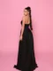 Ball gown NP176 Black back
