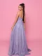 Ball gown NP176 Violet back