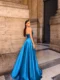 Ball Gown NC1033 TEAL back