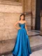 Ball Gown NC1033 TEAL front