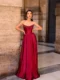 Ball Gown NC1033 WINE front