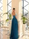 Ball Gown NC1061 TEAL Back