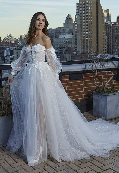 53009 Starla Wedding Dress feature