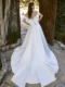 Rhoda Wedding Dress 4468-back with large bow