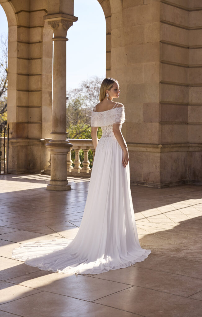 Hestelle Wedding Dress_back