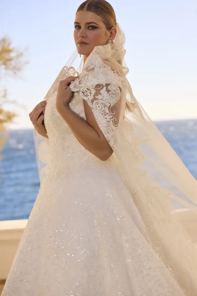 Hetti Wedding Dress_63103PS_plus with veil
