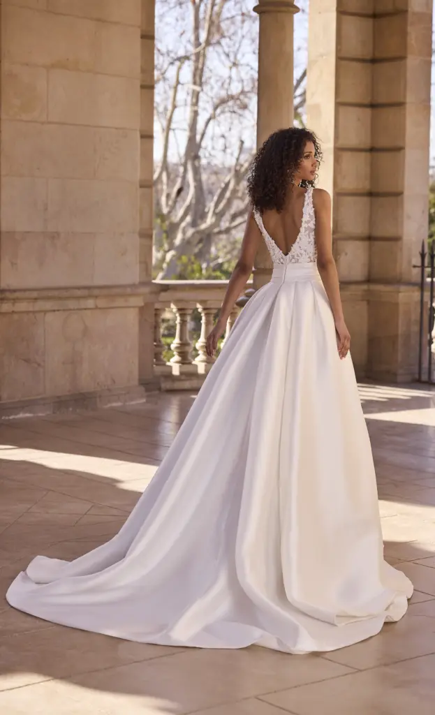 Hevana Wedding Dress_back