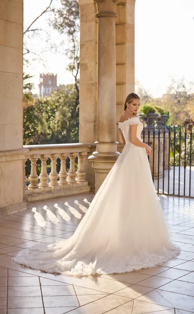 Hymira Wedding Dress_back