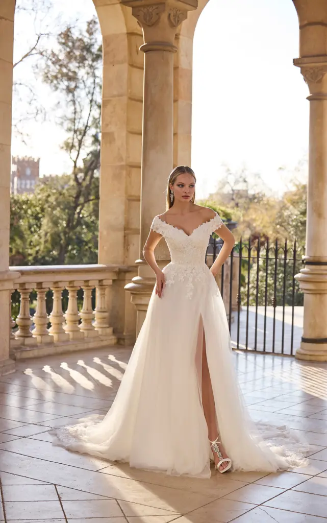 Hymira Wedding Dress_front