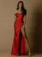 Bridesmaid dress NBM1029 RED 1