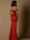 Bridesmaid dress NBM1029 RED 5