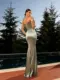 Nicoletta Ball Gown NC2087EUCALYPTUS back