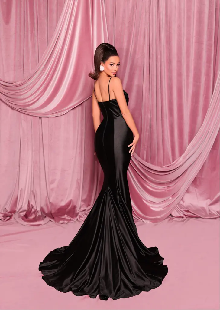 Nicoletta Ball Gown NC3085 BLACK (4)