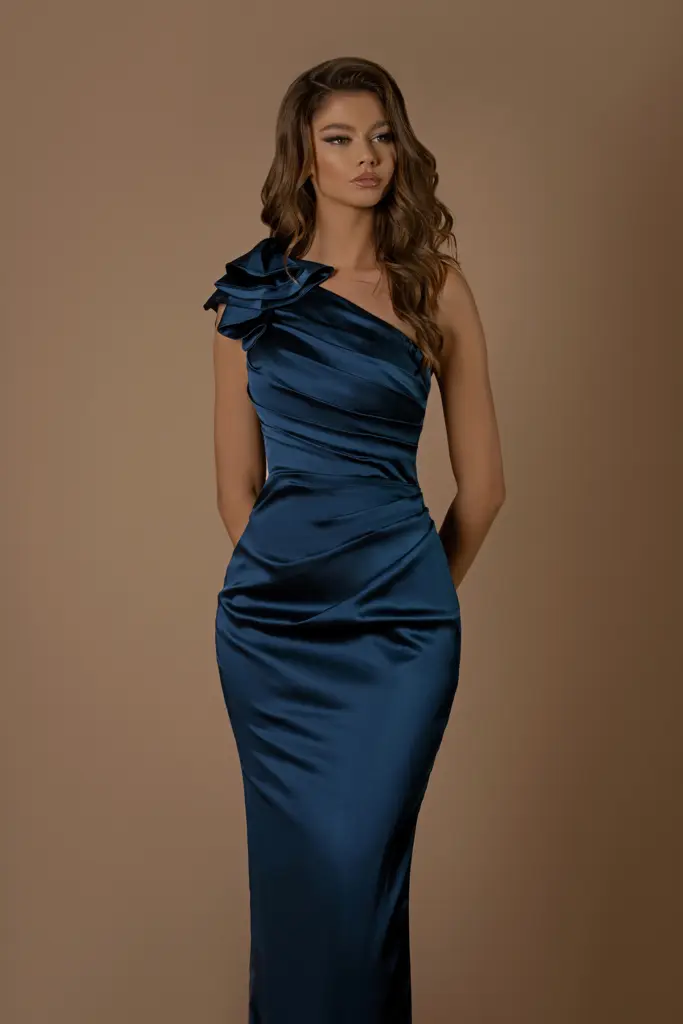 Nicoletta Bridesmaid dress NBM1015 TEAL 3