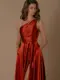 Nicoletta Bridesmaid dress NBM1020 NBM1020 RUST front
