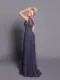 Nicoletta Bridesmaid dress NBM2016 CHARCOAL_back